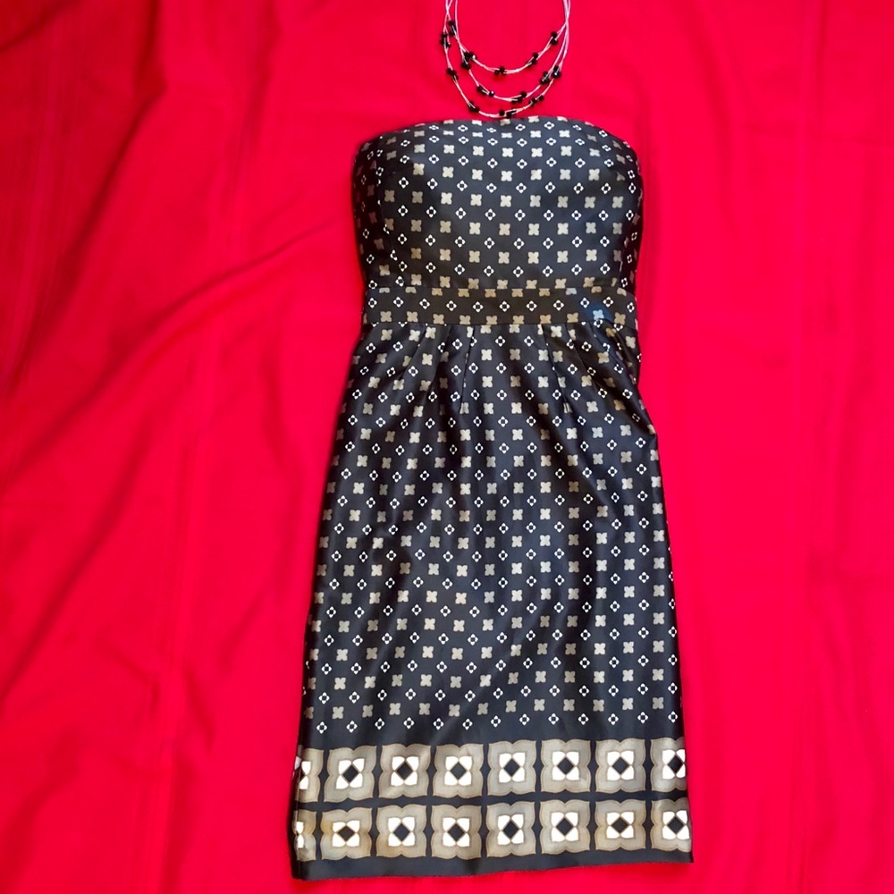 Classy 4 work, sassy 4 later strapless dress